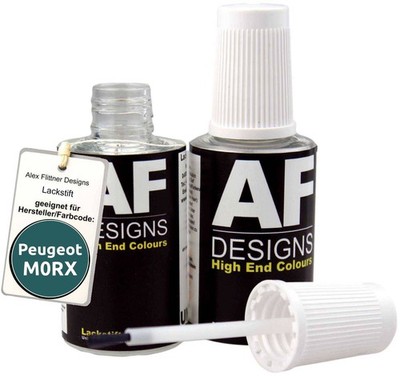 Lackstift für Peugeot M0RX Vert Marmara Metallic schnelltrocknend 2x20ml