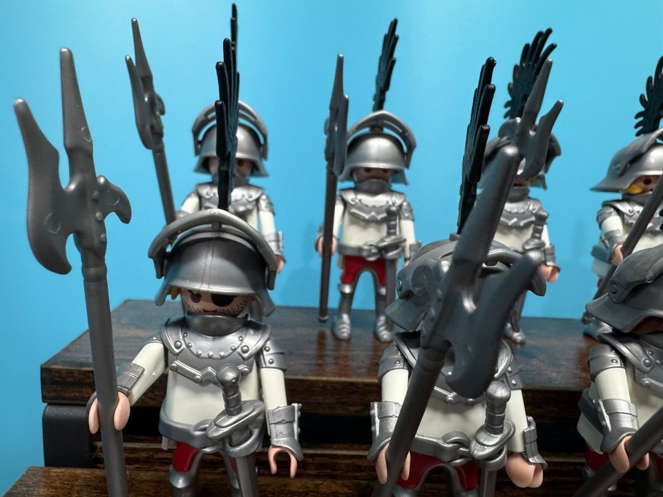 PLAYMOBIL Army Knights Custom Condottieri Company x10 | eBay