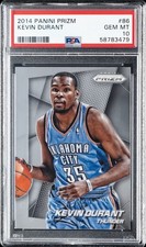 2014 PANINI PRIZM #86 KEVIN DURANT PSA 10