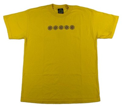 Vintage A-Team Skateboards T-Shirt Men s Large Yellow Atom Rodney Mullen