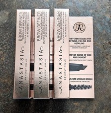 3 Anastasia Beverly Hills SOFT BROWN Brow Definer .0035 oz each NIB's 