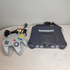 used nintendo 64 console working with defects and controllers to replace