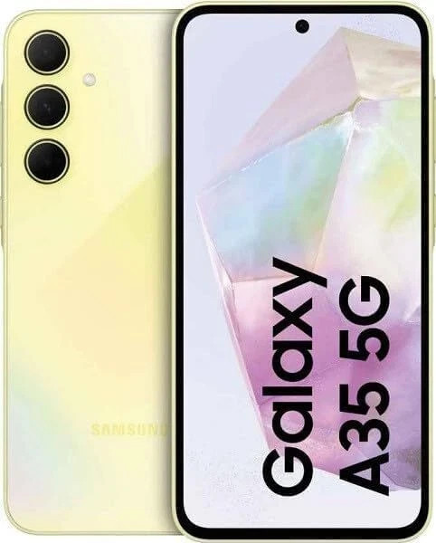 Samsung Galaxy A35 5G SM-A356B/DS Lemon 128GB Grade A 1 Year UK Warranty seller
