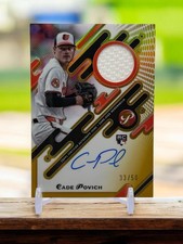 2025 Topps Pristine - Pristine Pieces Auto Relics Cade Povich #PPAR-CP Gold /50