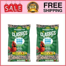 2 Bag Pennington Classic Wild Bird Feed and Seed, 40 lb. Bag