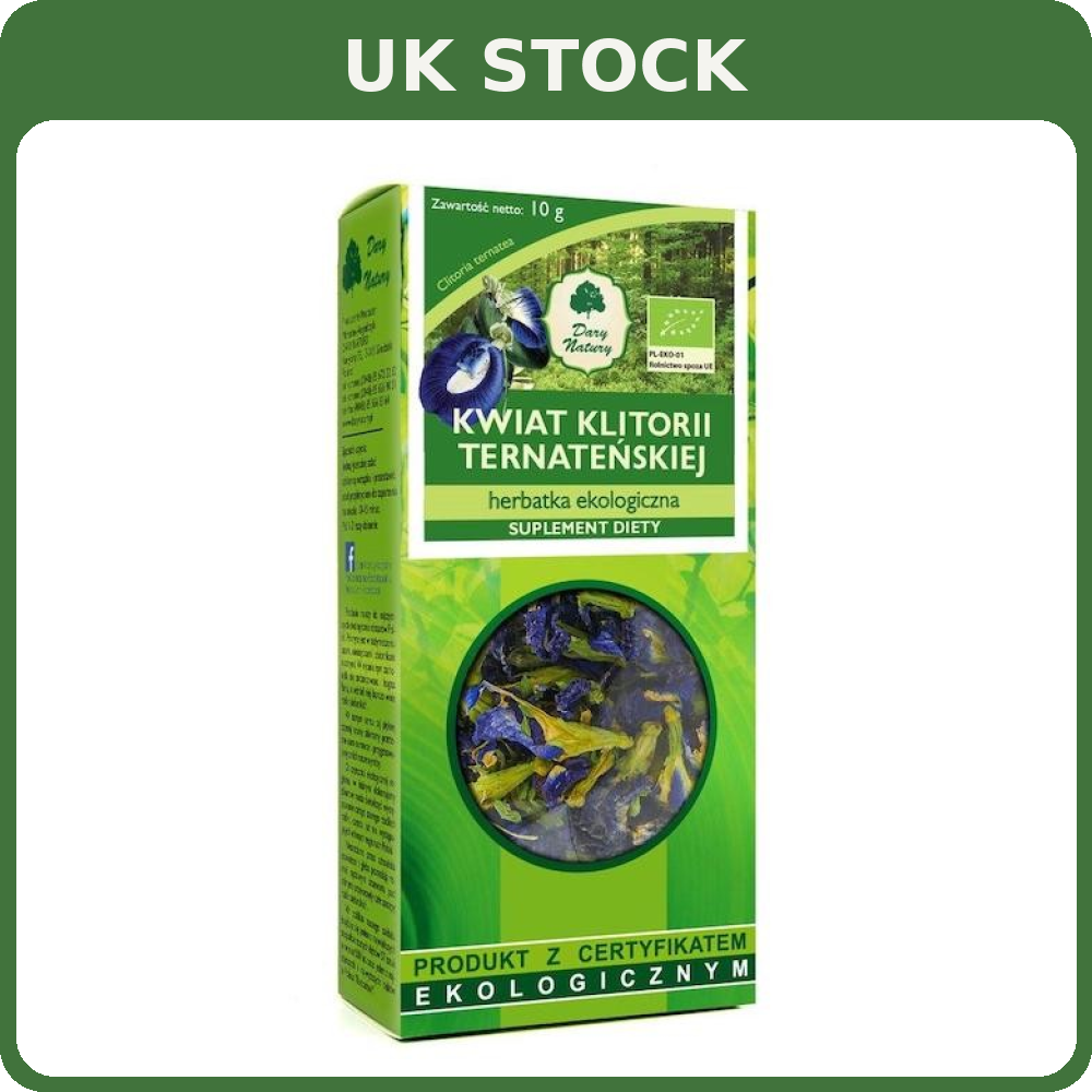 Organic Butterfly Pea Tea 10g Dary Natury
