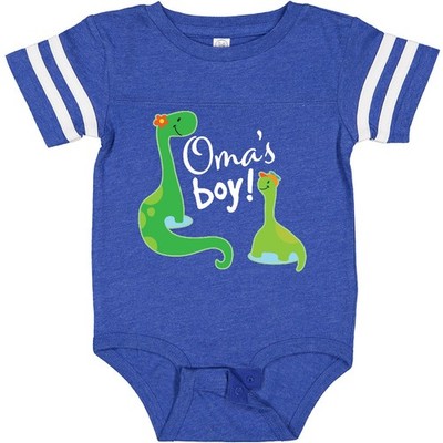 Inktastic Omas Boy Grandson Dinosaur Baby Bodysuit Oma Grandkids Boys Grandchild