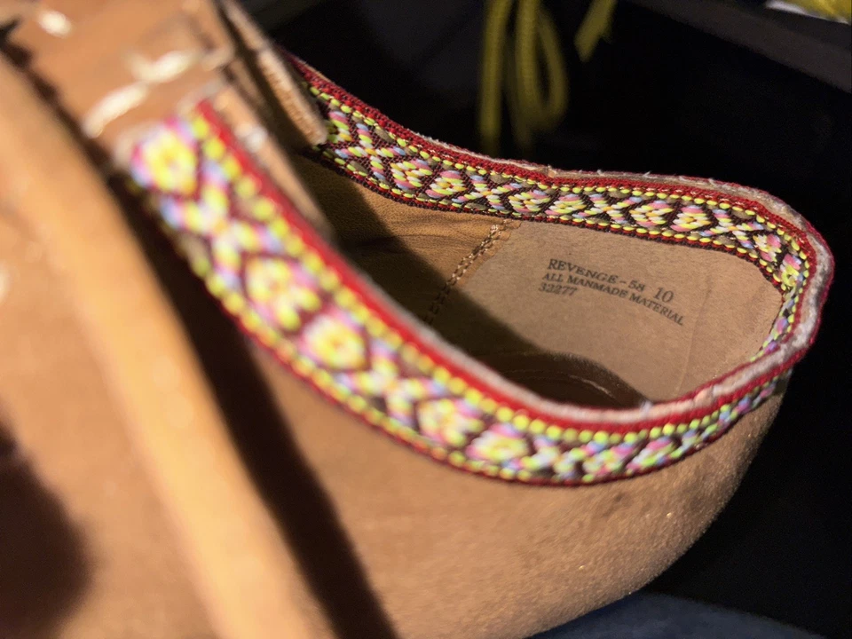 Mocasines de tacón alto Anna Michelle talla 10 Foto 3 de 4