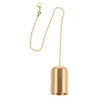 Candle Snuffer, Brass Candle Snuffer Caps with Chain, Golden Wick Putting Out