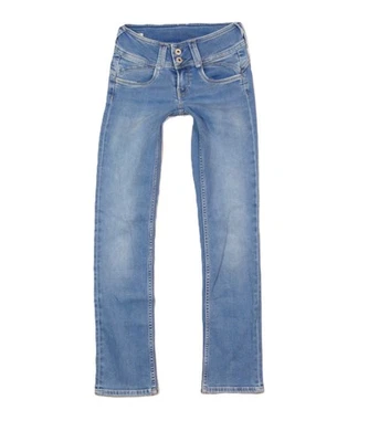 Pepe Jeans NEW GEN Damen Jeans gr W26 L30 Jeanshose Straight Fit Blau Denim Hose - Bild 1 von 4