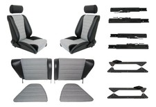 Sport Seat Bf Torino Lemans Complete Set For Porsche 911 F-model With Rear Seat Bench Sport Seat Bf Torino Lemans Complete Set For Porsche 911 F-model With Rear Seat Bench