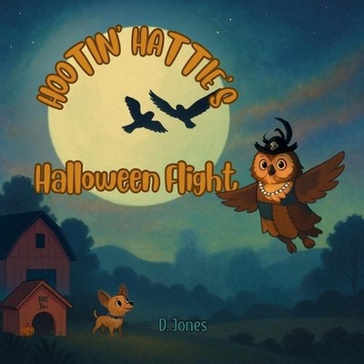 Hootin' Hattie's Halloween Flight by D. Jones Paperback Book