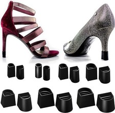 Heel Cap Protectors For High Heel Shoes  10 Sizes Black Pack  Prote