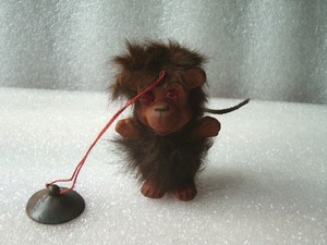 fur monkey toy