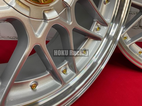 4X 18" 5X120 HAXER HX025 RS style deep dish alloy wheels for BMW E36 E46 E90 - Picture 9 of 17