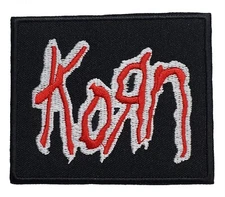 Korn Music Band Rock and Roll Embroidered Iron On Patch 3" x 2.5" Jonathan Davis