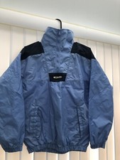 Columbia Youth Blue/Black Long Sleeve Lightweight Pullover Jacket Size 14/16
