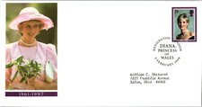Princess Diana Memorial First Day Cover FDC - GREAT BRITAIN UK #3 - SEE SCAN $$$