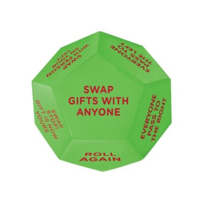 Unique 12 Sided Exchange Dices for Engaging Holiday Activities