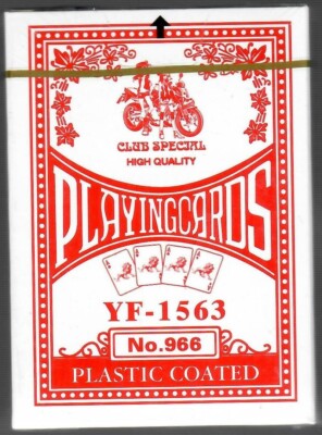 High Quality PLAYING CARDS PLASTIC COATED YF-1563 NO .966 | eBay