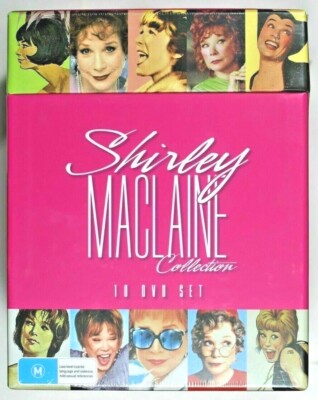 Shirley Maclaine Collection 10 Films (10 Disc Set) Region 4 DVD New Unsealed