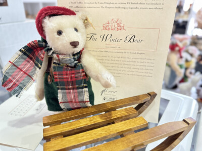 Steiff Tier 654817 - Winter Bear - 21cm - Top Zustand Ltd.01949/4000 