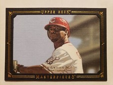 BLACK FRAMED 2008 UD Masterpieces Ken Griffey Jr #52