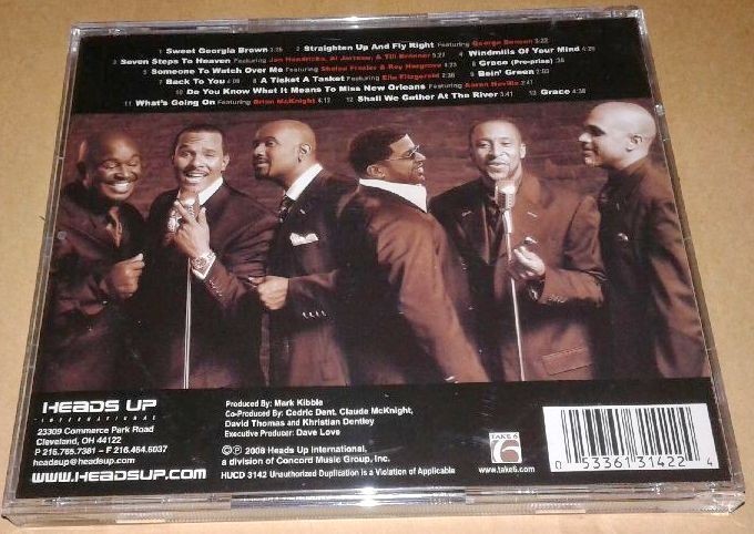 TAKE 6-THE STANDARD-CD-(Gospel, Soul, Rhythm & Blues,Jazz,Vocal