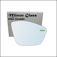 Glas RüCkspiegel Verchromt Seite Dx-Passeggero FüR Citroen C4 Kaktus Nur