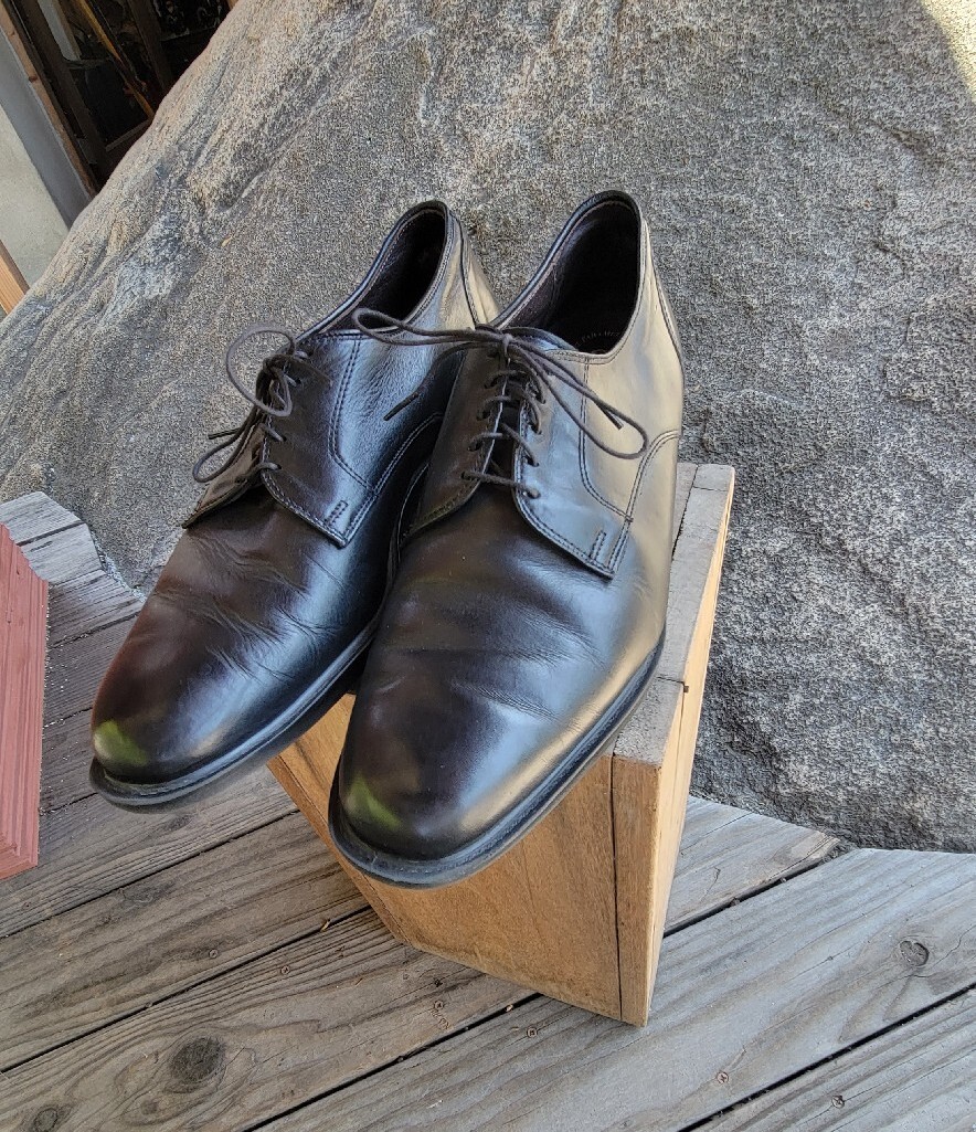 Allen Edmonds Dark Gray Men\'s Oxfords Allen Edmonds fifth avenue Men main image 4