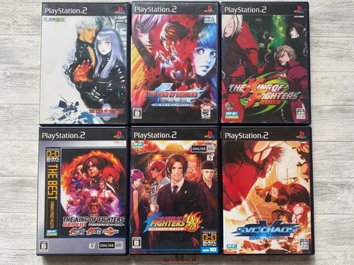 SONY PS2 The King of Fighters 98 2000 2002 2003 & Orochi & Svc Chaos from Japan - Photo 1/14