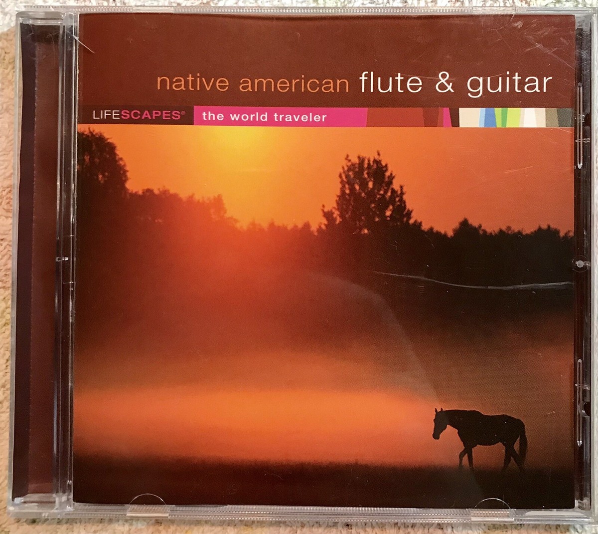Native American Flute & Guitar (CD) Lifescapes, The World Traveler
