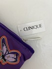 BRAND NEW CLINIQUE Beauty Purple & Multi-Color Cosmetic Makeup Bag — photo 4