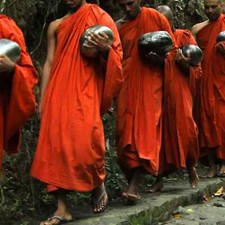 3 piece Monk Robe Set Triple robe Set Buddhist Monk Robe set Maroon Meditation