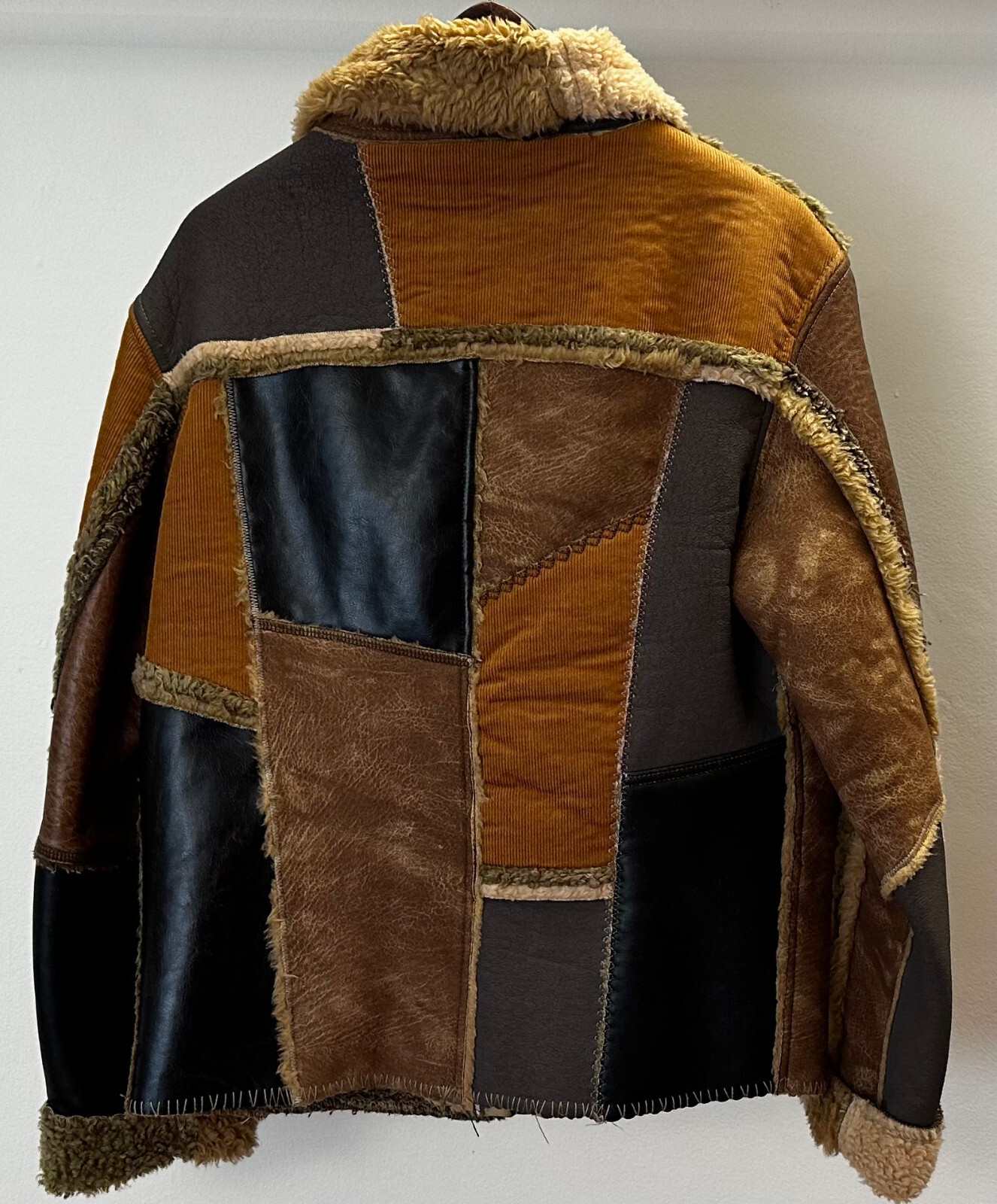 Energie / Sixty multi material patchwork jacket /… - image 3