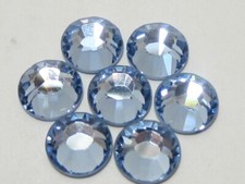20ss LT. SAPPHIRE maxima FLATBACK PRECIOSA Rhinestones. 72pcs.