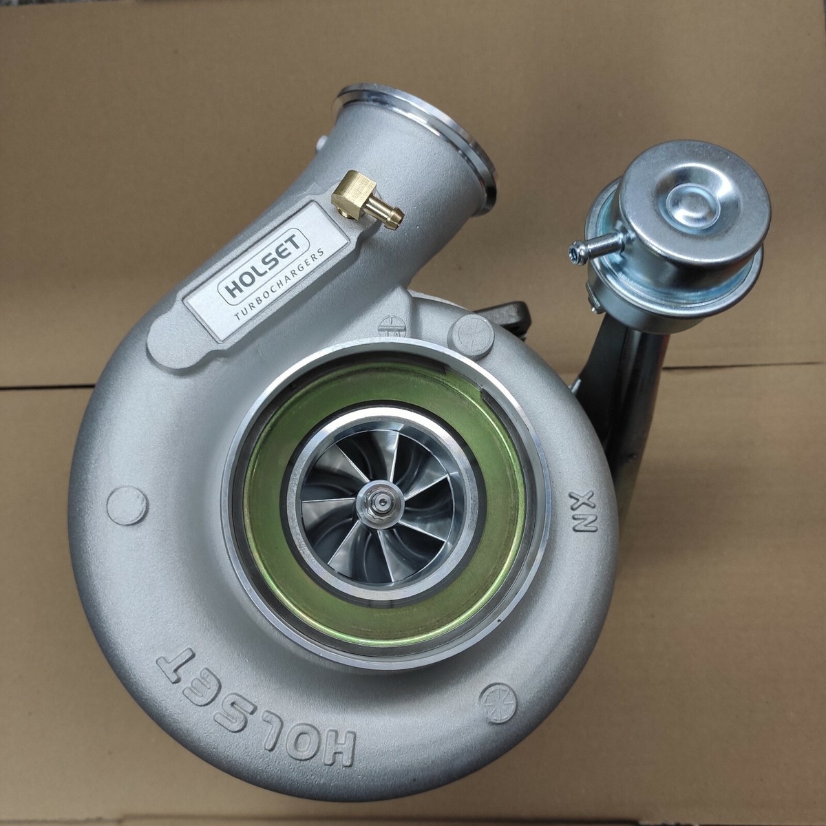 HK　hxo 5点セット Turbocharger Holset HX35W 12cm T3 housing twin scroll V-band