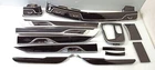 BMW OEM G11 Decor Trims Set Fine Wood Fineline High Gloss Met Effect 8068694