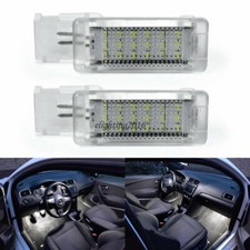 2pcs Error Free Led Footwell Light For Vw Golf Mk6 Scirocco Passat Cc Seat Skoda