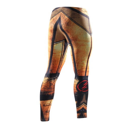 Leggings da uomo compressione Superhero Pro strato base palestra pipistrello termico lunga corsa - Foto 42 di 74