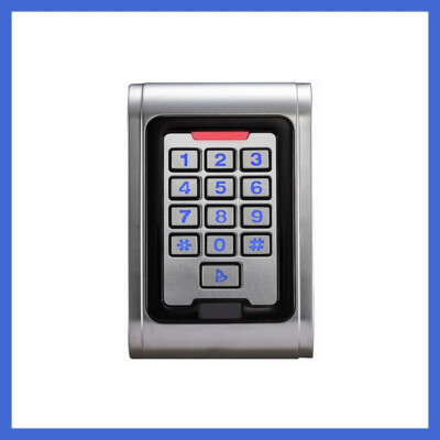 Weatherproof 13.56Mhz MF1 S50 keypad WG26 Metal RFID Access Control Card READER