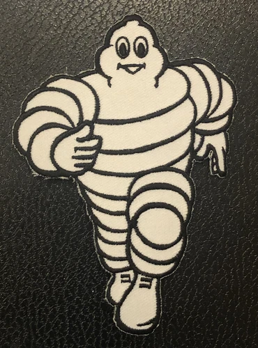 STUNNING MICHELIN BIBENDUM HEAT-STICK PATCH @ BIB RUNNER 2000s