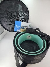 Chirp Wheel for Back Pain Relief - 2 Pack - Mint Black With Case And Back Brace