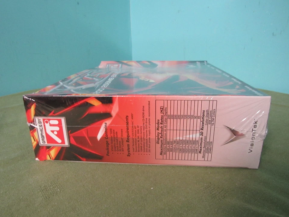 Vision Tek Xtasy ATI Radeon 9200 256MB DDR AGP 8x Vintage Computer Video Card - Image 4 of 4