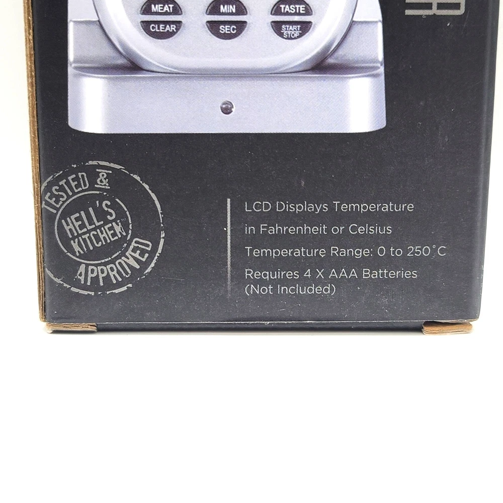 Meat Thermometer Wireless Digital Grilling Beef Chicken Pork Kitchen Oven Gift