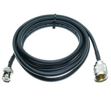 RG58 coax BNC MALE to PL259 UHF Male connector Lot RF ham radio coaxial cable