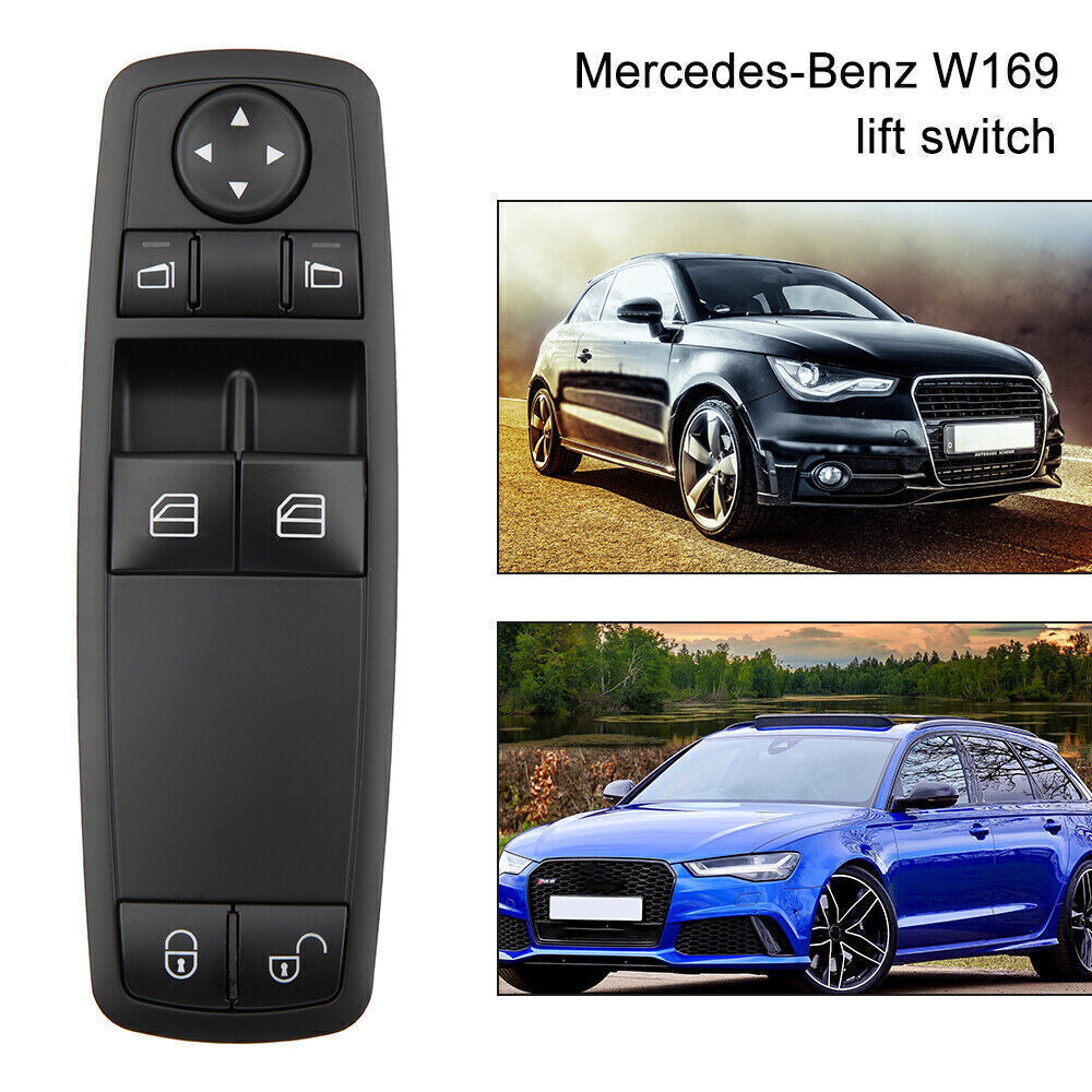 Fensterheber Schalter Vorne Links Für Mercedes A-Klasse W169 & B-Klasse W245 | Elektrische Fenstertaste