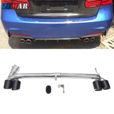 Car Exhaust Muffler Pipe Tips For BMW 3 Series F30 320i 318i 2013-2016 M Sport