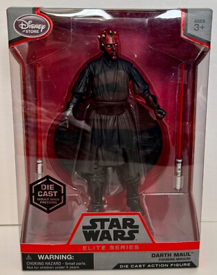 Star Wars Darth Maul Elite Series Die Cast Actionfigur mit Lichtschwert NEU
