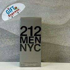 212 MEN NYC by Carolina Herrera cologne EDT 3.3 / 3.4 oz New in Box